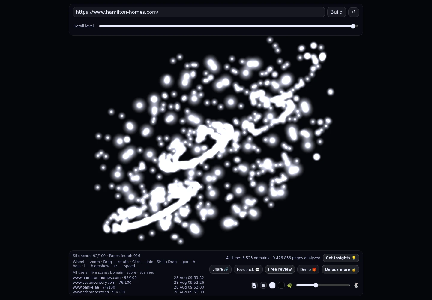 Hamilton Homes &middot; RADAR_GRAPH