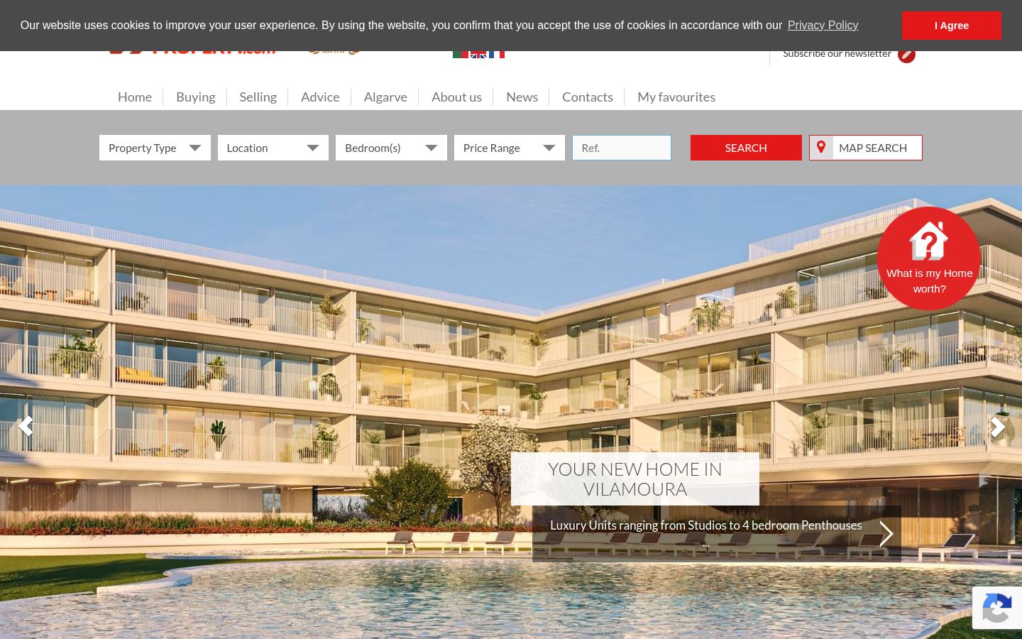 AlgarveProperty.com · HOMEPAGE_SCREENSHOT