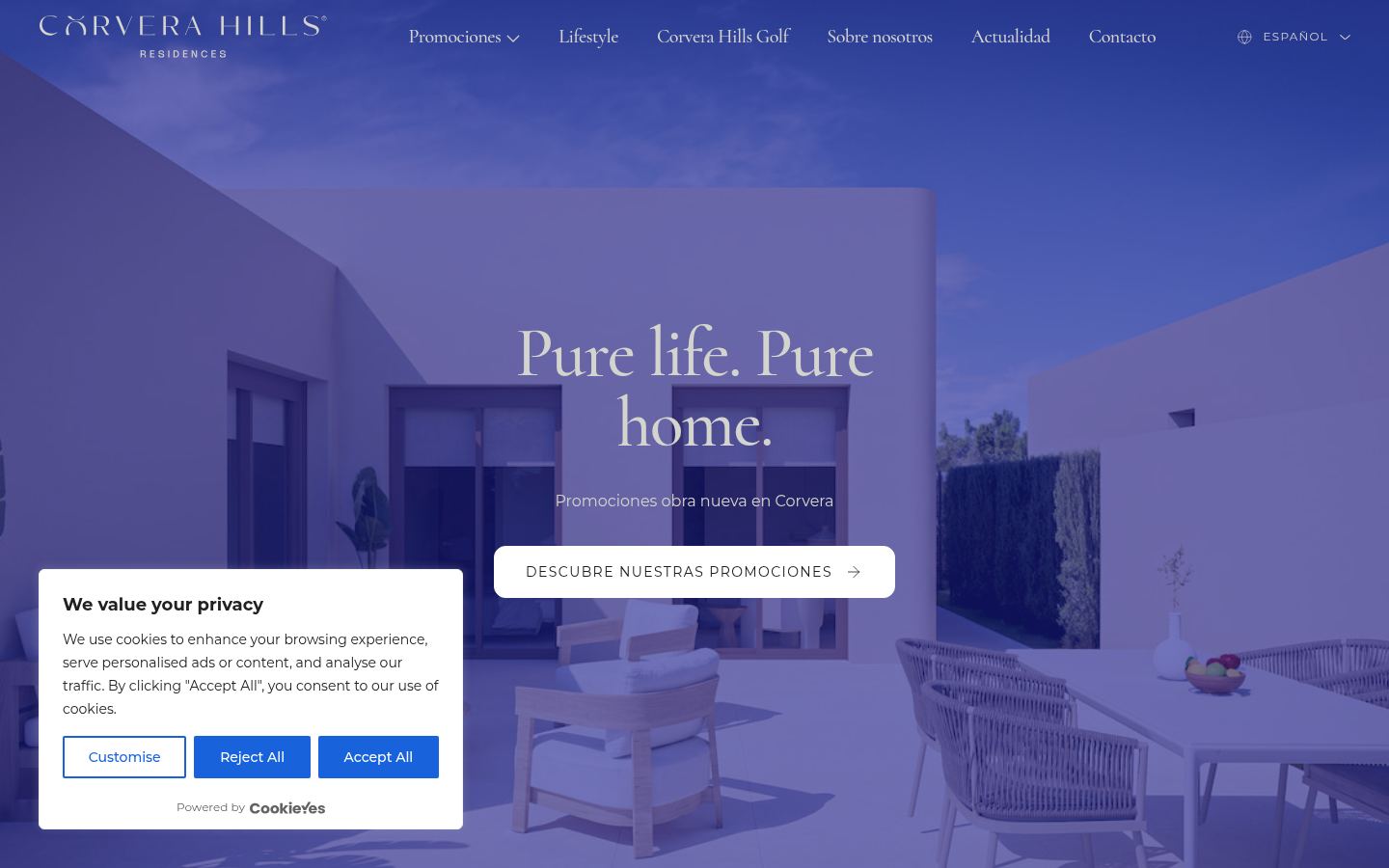 Corvera Hills Residences · HOMEPAGE_SCREENSHOT