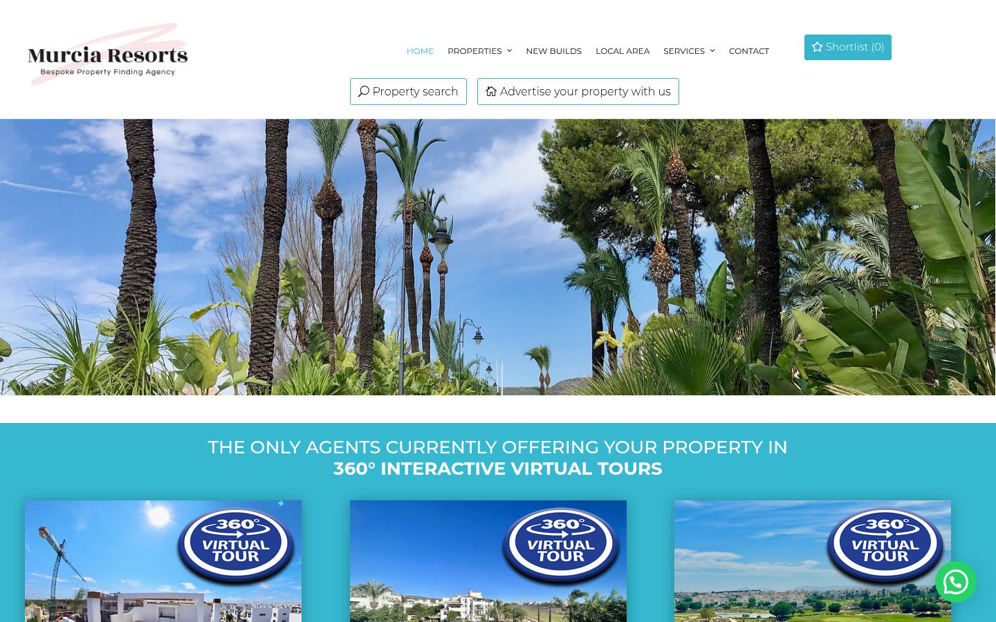 Murcia Resorts &middot; HOMEPAGE_SCREENSHOT