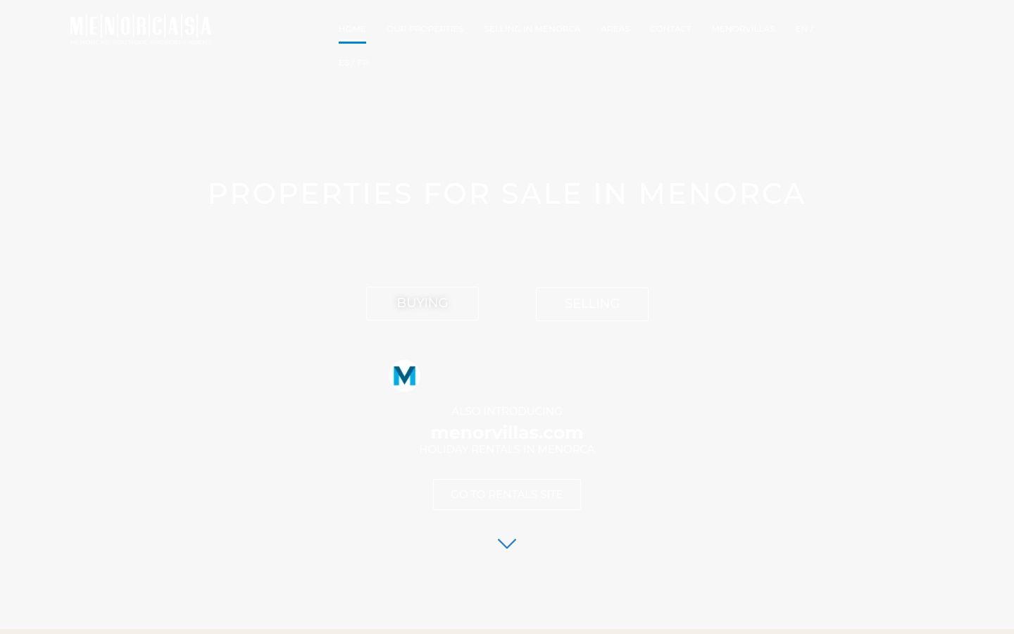 Menorcasa Properties · HOMEPAGE_SCREENSHOT