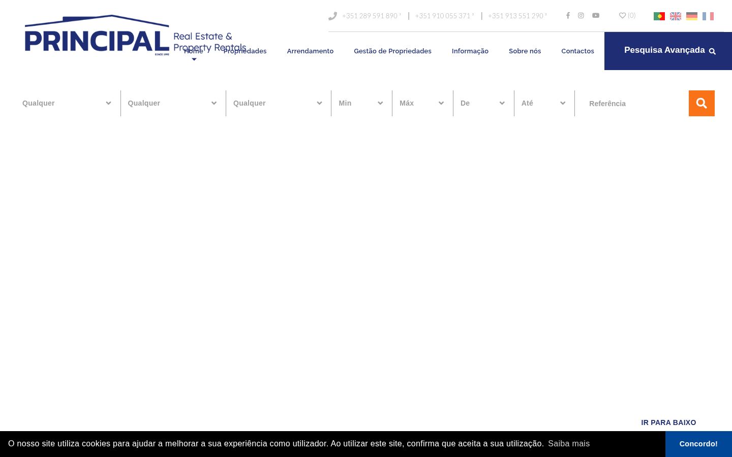 Principal Algarve · HOMEPAGE_SCREENSHOT