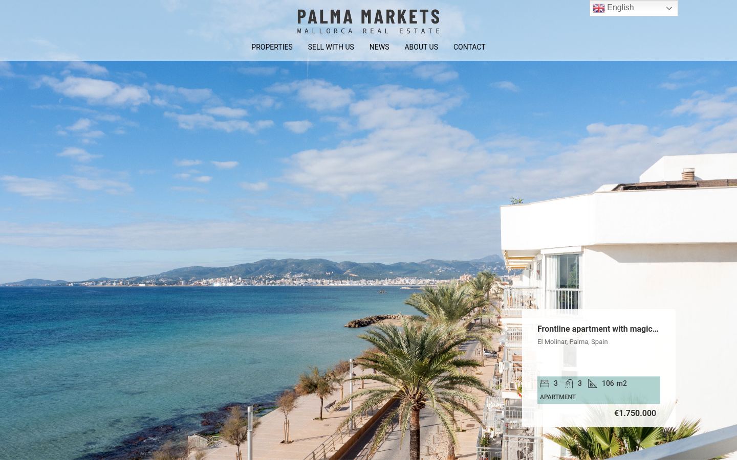Palma Markets · HOMEPAGE_SCREENSHOT