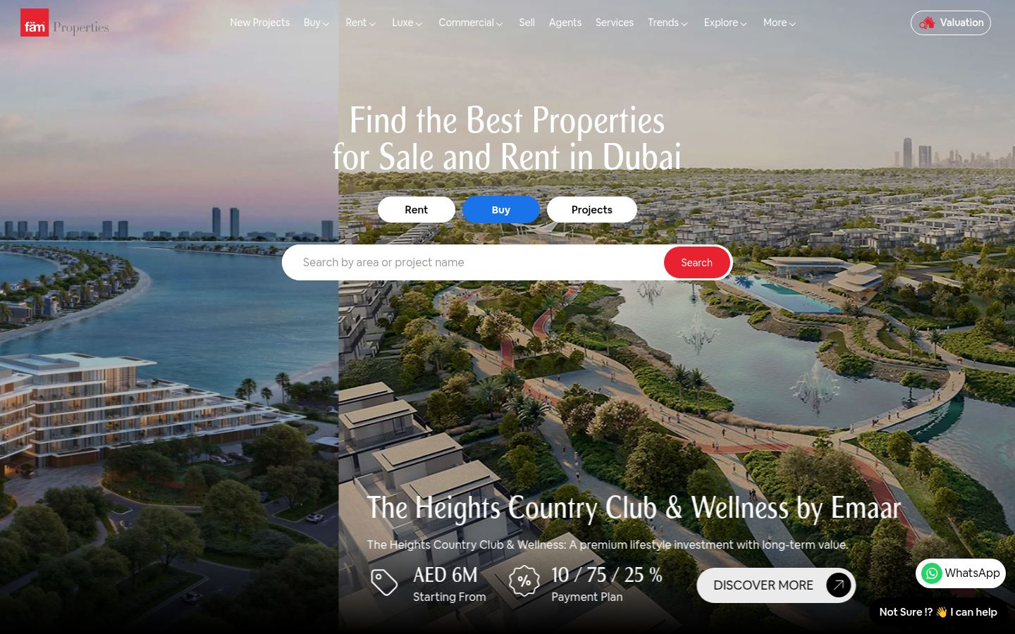 fäm Properties · HOMEPAGE_SCREENSHOT
