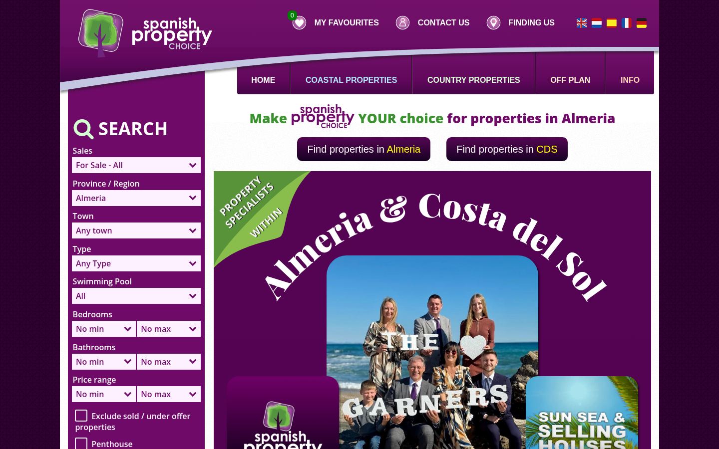 Spanish Property Choice · HOMEPAGE_SCREENSHOT