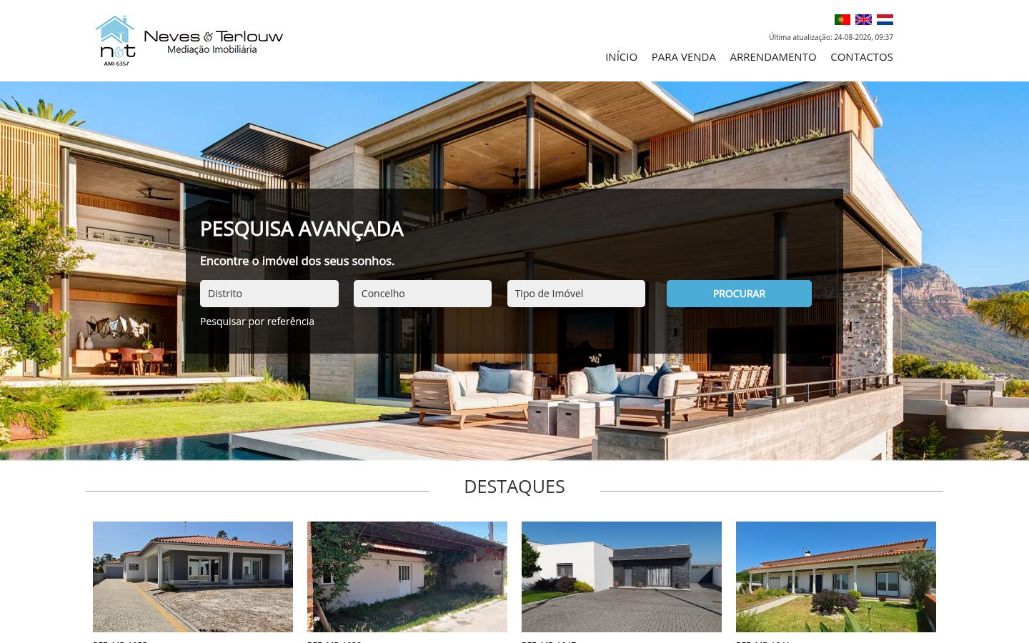 Neves & Terlouw · HOMEPAGE_SCREENSHOT