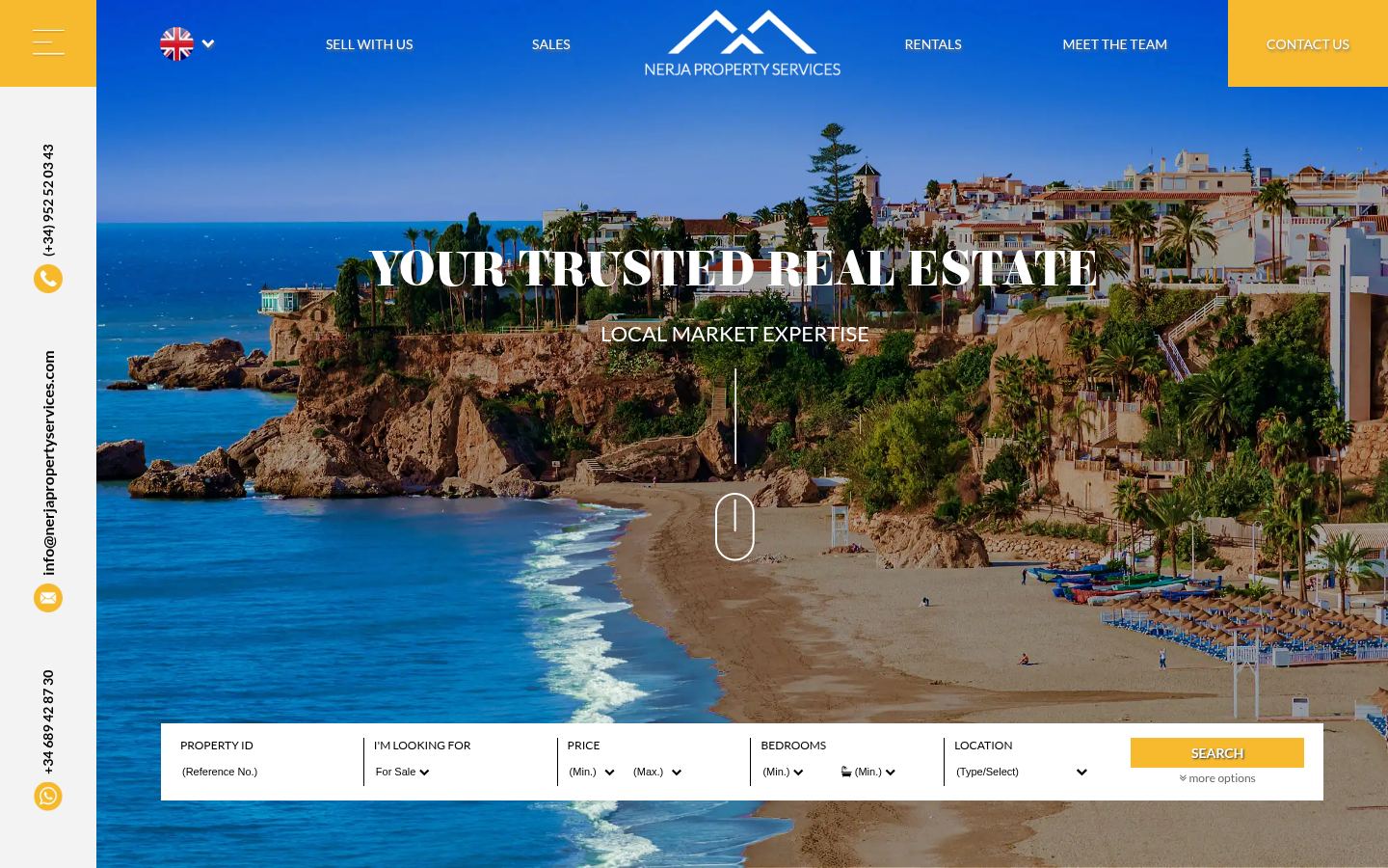 Nerja Property Services · HOMEPAGE_SCREENSHOT