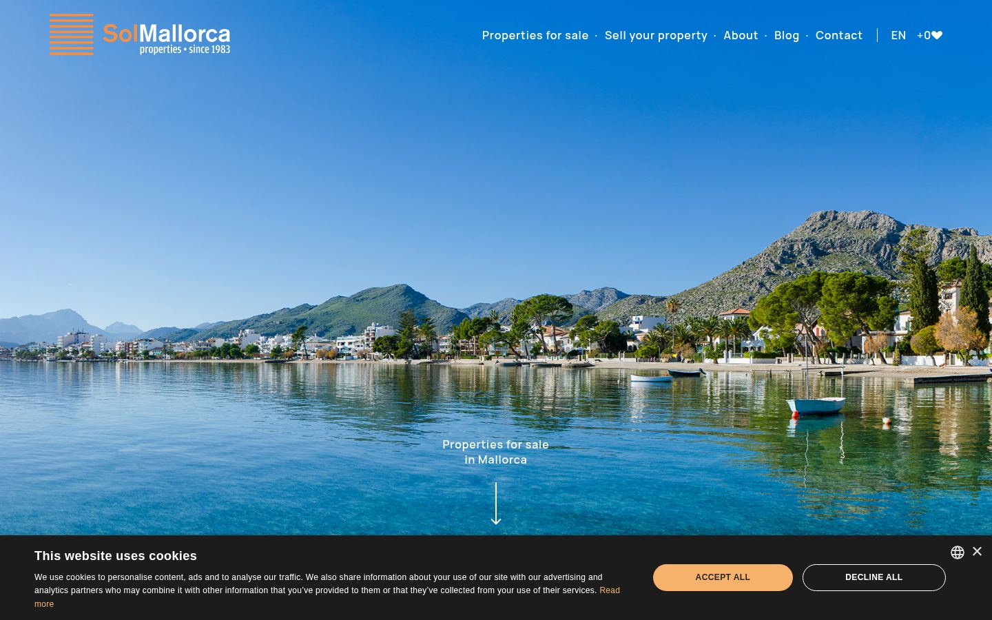 Sol Mallorca · HOMEPAGE_SCREENSHOT