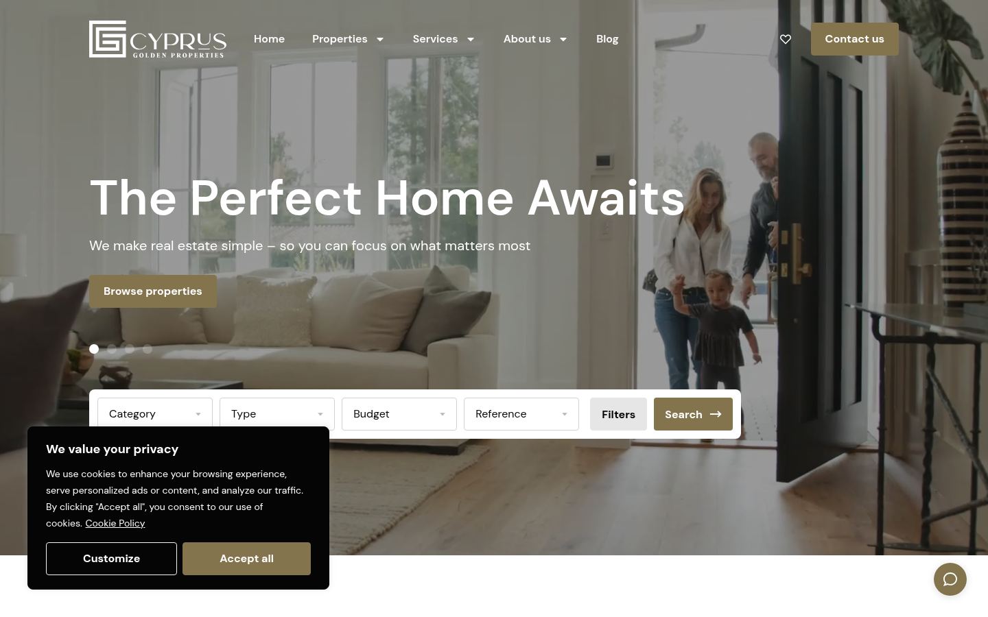 Cyprus Golden Properties · HOMEPAGE_SCREENSHOT