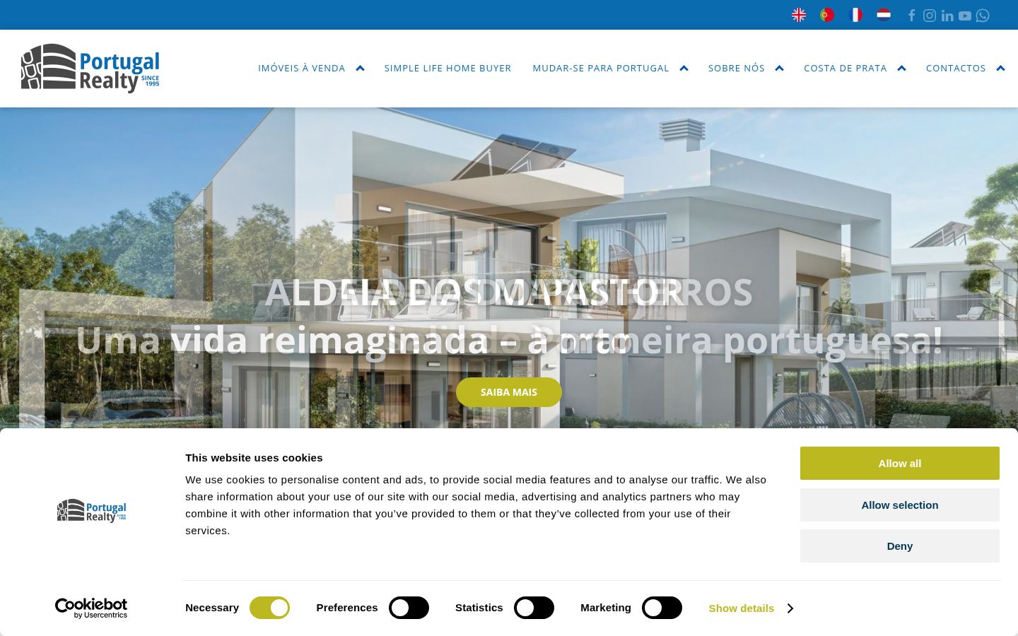 Portugal Realty · HOMEPAGE_SCREENSHOT