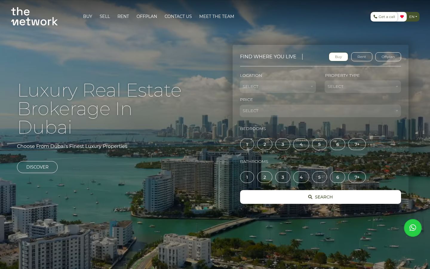 The Network · HOMEPAGE_SCREENSHOT