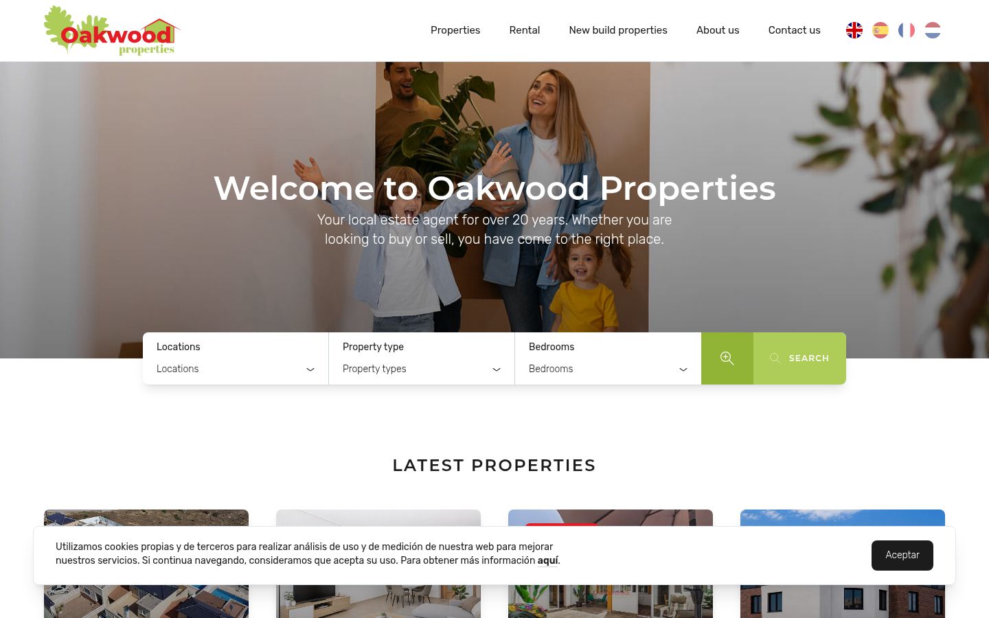 Oakwood Properties · HOMEPAGE_SCREENSHOT