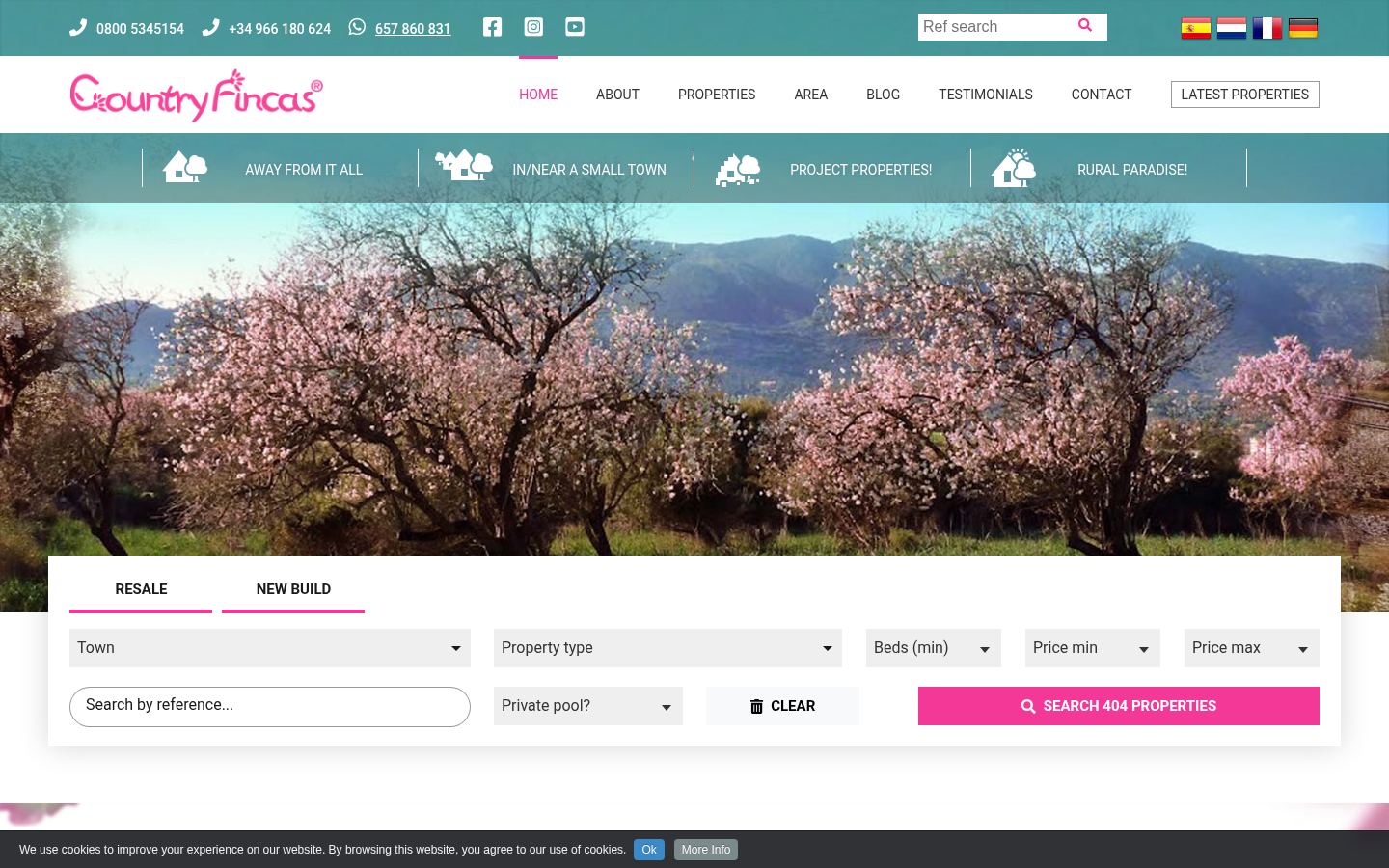 Country Fincas &middot; HOMEPAGE_SCREENSHOT