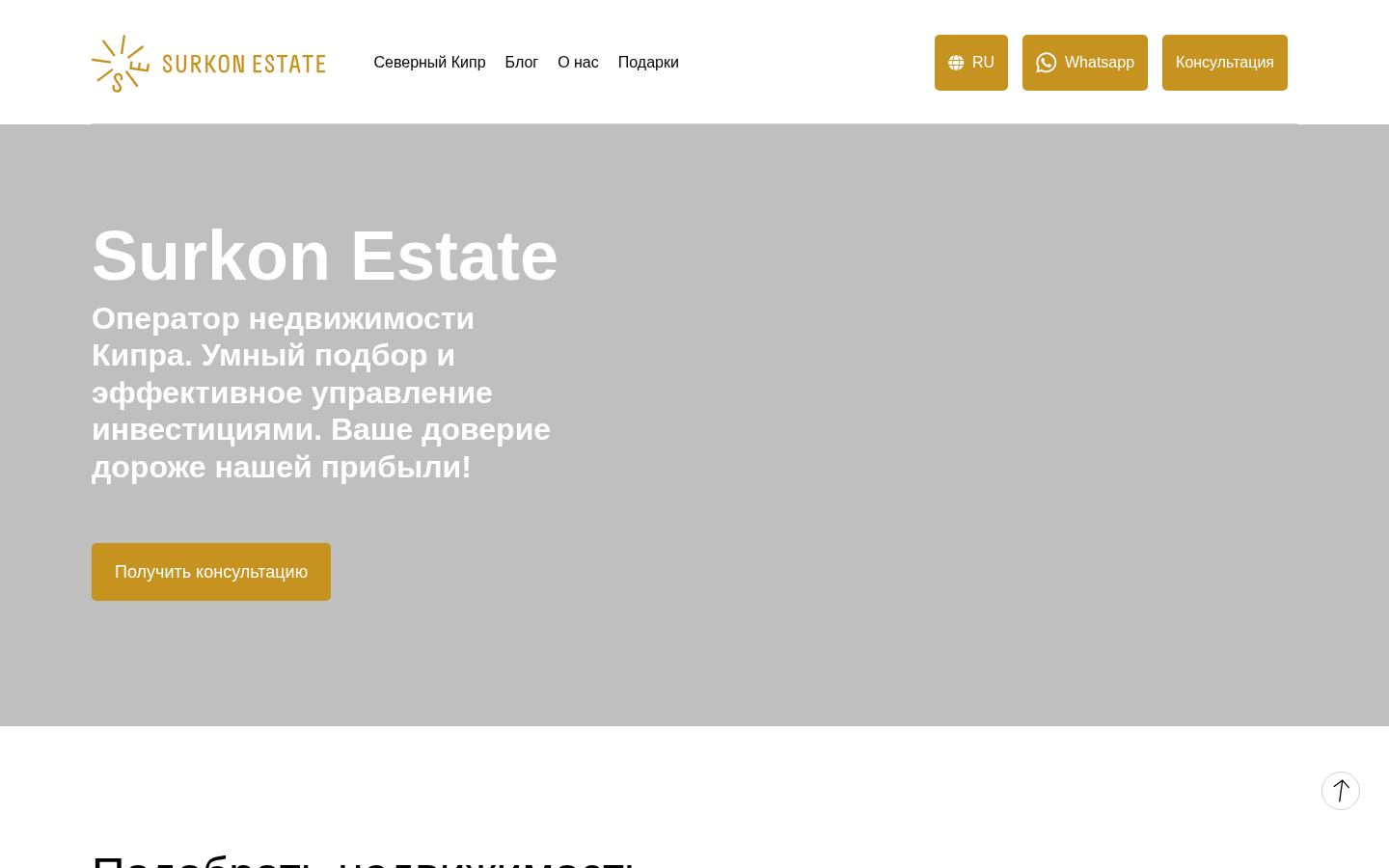 Surkon Estate &middot; HOMEPAGE_SCREENSHOT