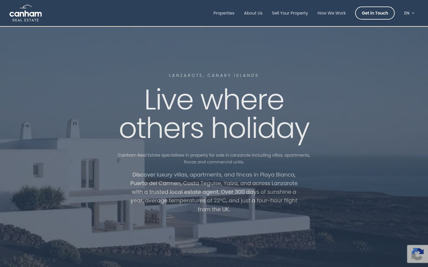 Canham Real Estate · HOMEPAGE_SCREENSHOT
