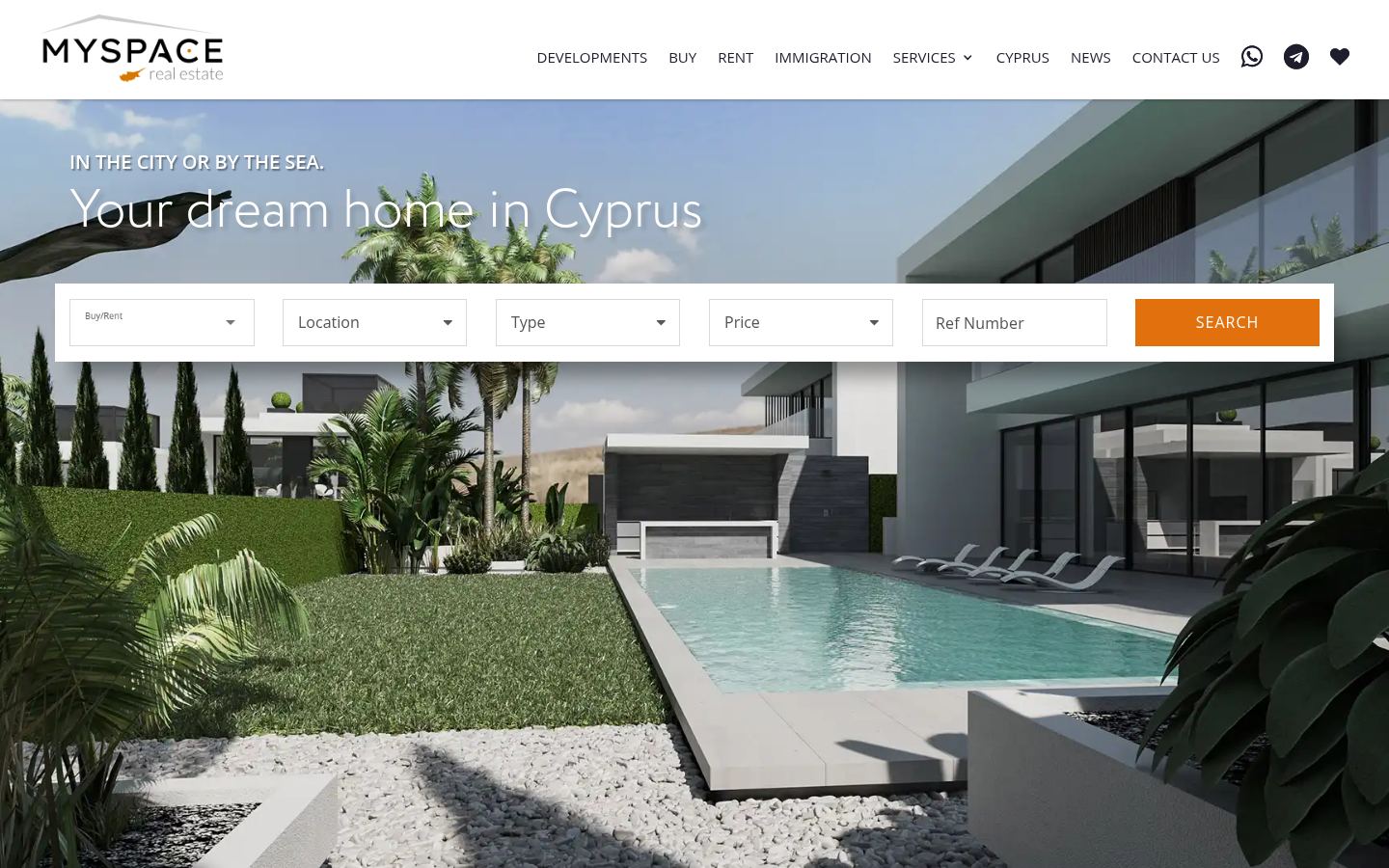 MySpace Real Estate · HOMEPAGE_SCREENSHOT