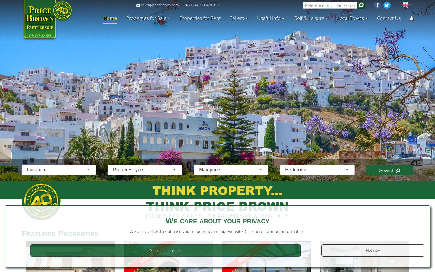 Price Brown Partnership · HOMEPAGE_SCREENSHOT