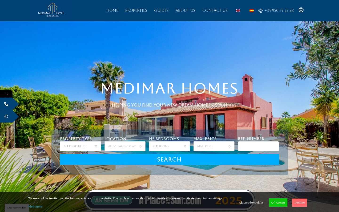 Medimar Homes · HOMEPAGE_SCREENSHOT