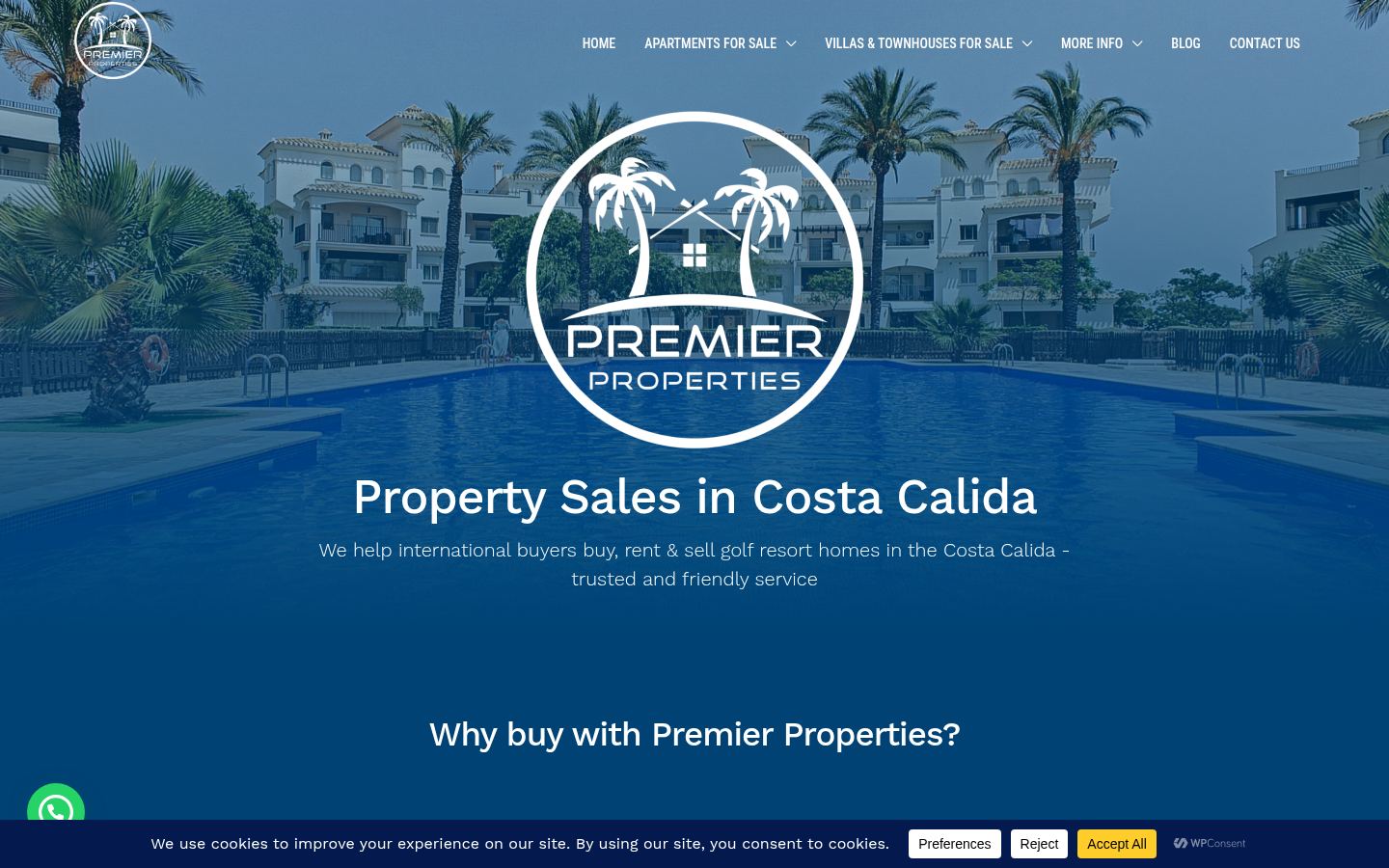 Premier Properties · HOMEPAGE_SCREENSHOT