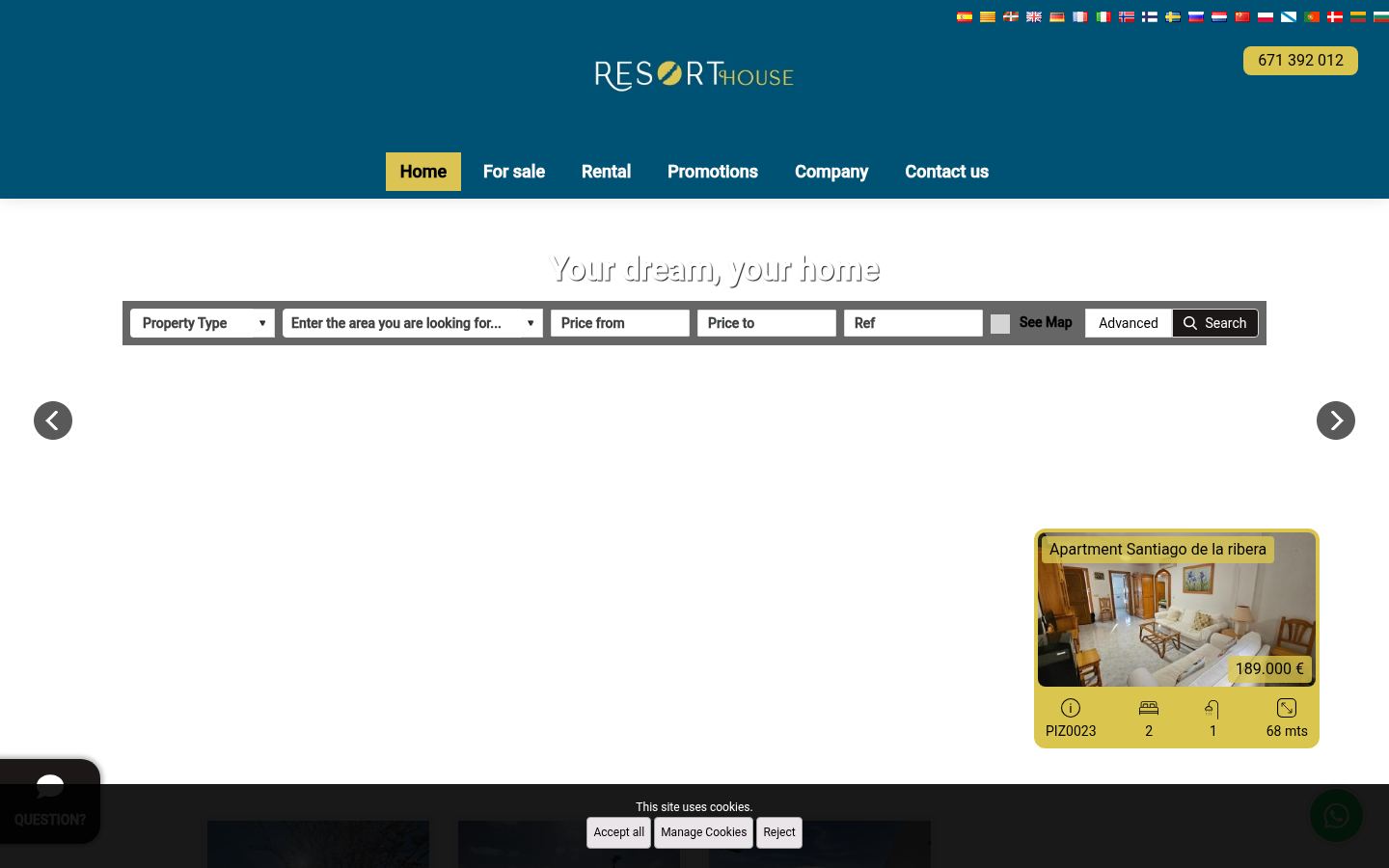 ResortHouse · HOMEPAGE_SCREENSHOT