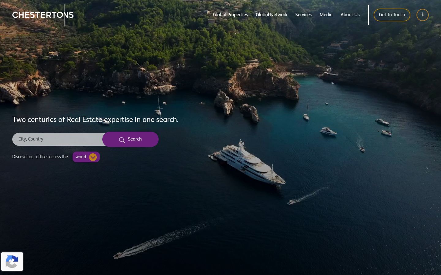 Chestertons International Commercial · HOMEPAGE_SCREENSHOT