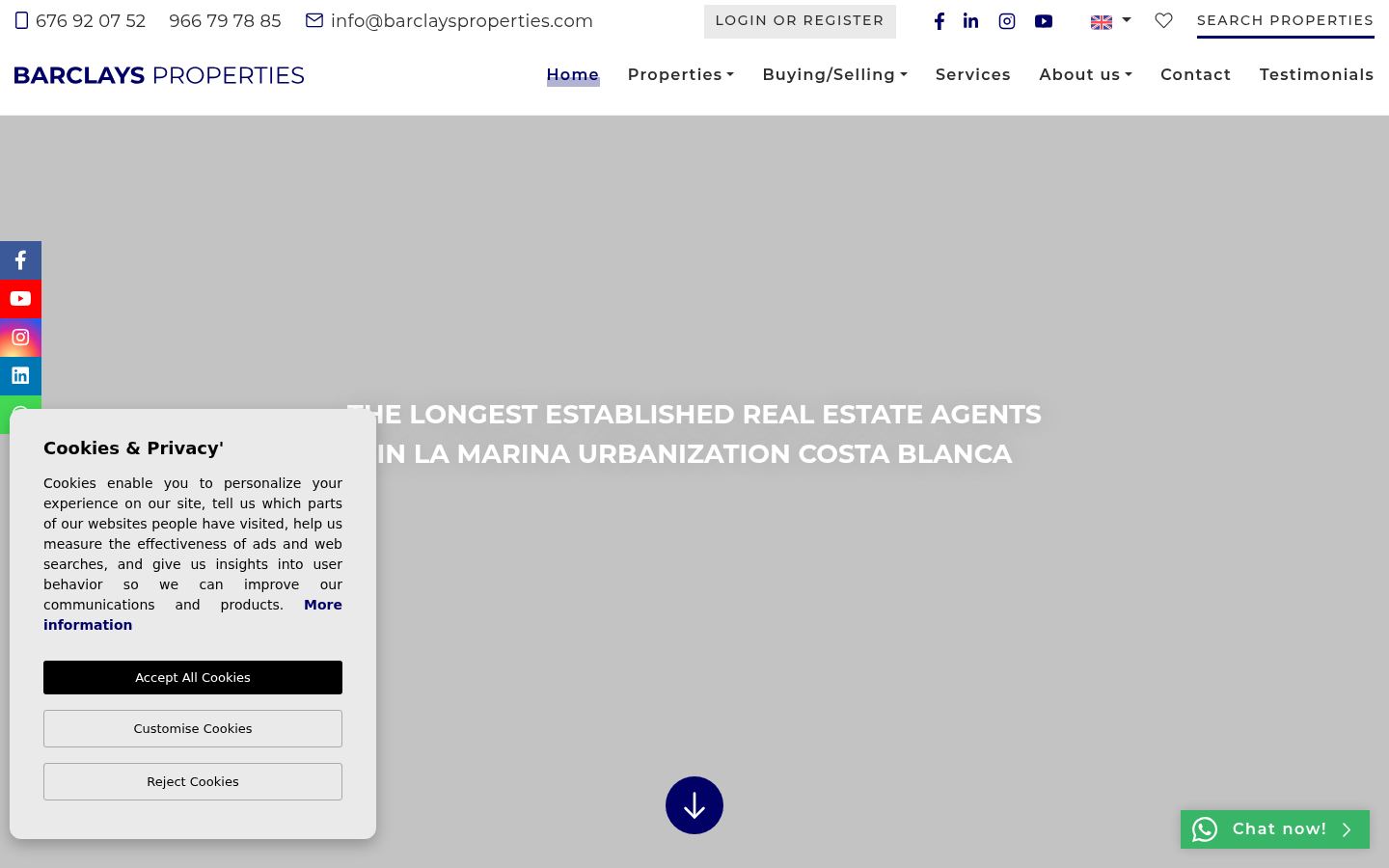 Barclays Properties · HOMEPAGE_SCREENSHOT