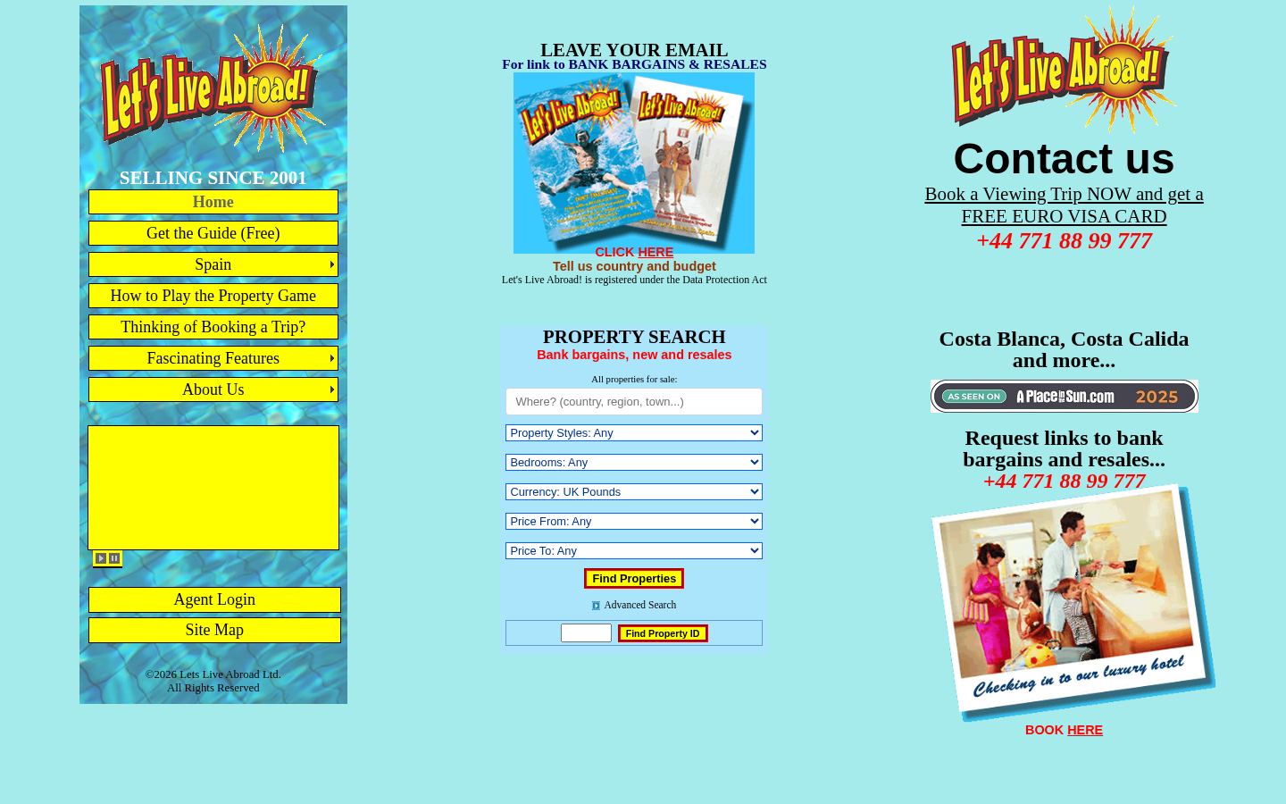 Let’s Live Abroad! · HOMEPAGE_SCREENSHOT