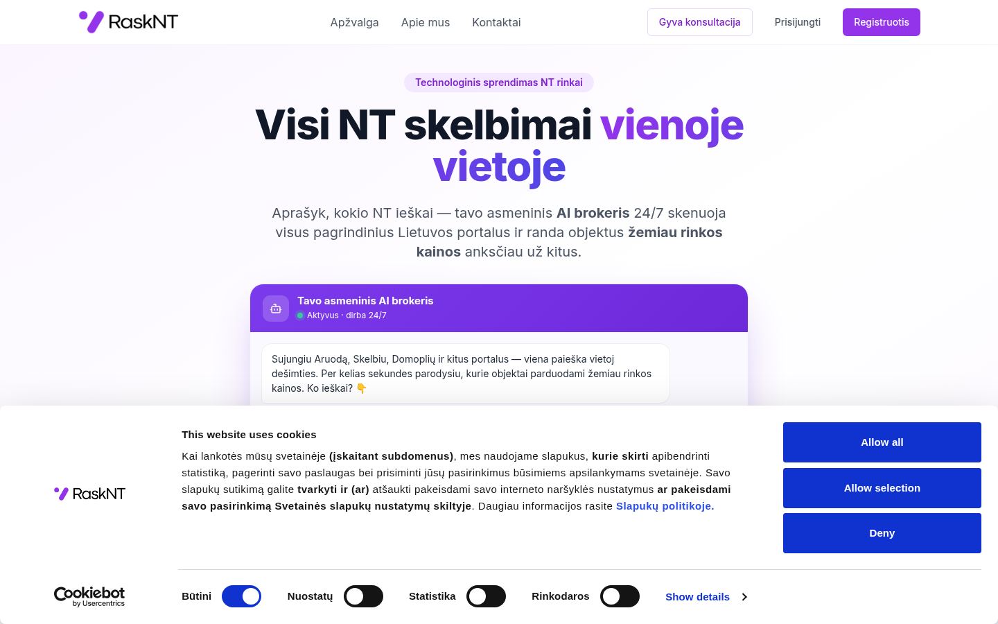 RaskNT &middot; HOMEPAGE_SCREENSHOT