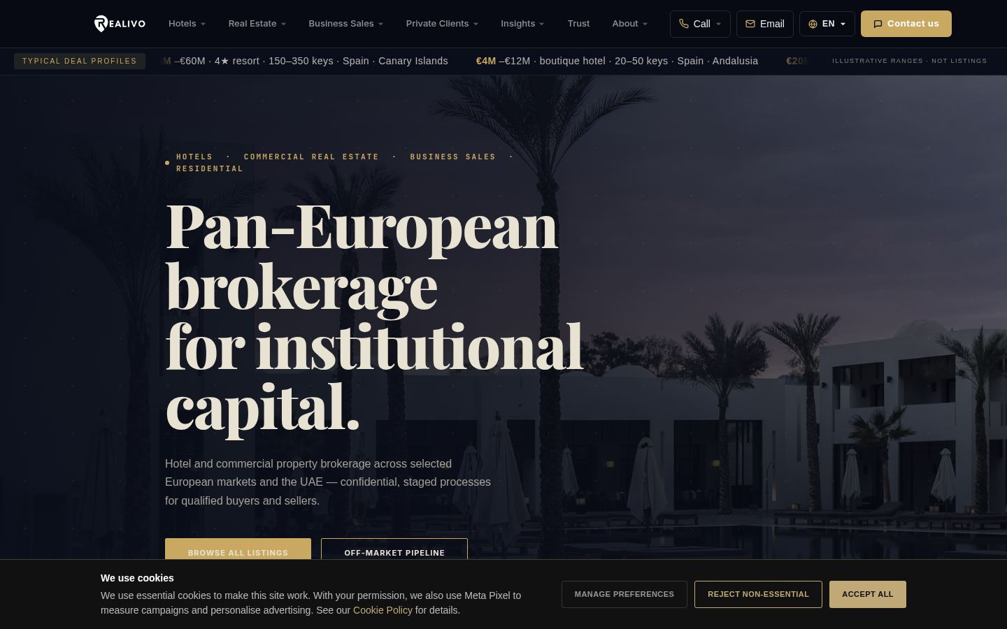 REALIVO &middot; HOMEPAGE_SCREENSHOT